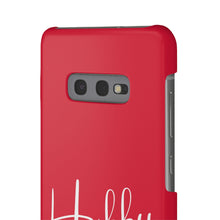 Load image into Gallery viewer, &quot;Hubby&quot; Snap Case Red
