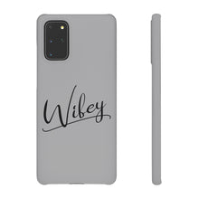 Load image into Gallery viewer, &quot;Wifey&quot; Snap Case Gray
