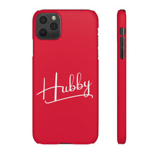 Load image into Gallery viewer, &quot;Hubby&quot; Snap Case Red
