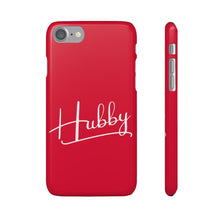 Load image into Gallery viewer, &quot;Hubby&quot; Snap Case Red
