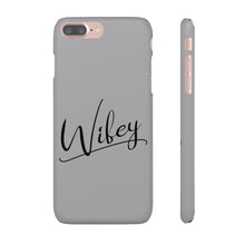 Load image into Gallery viewer, &quot;Wifey&quot; Snap Case Gray
