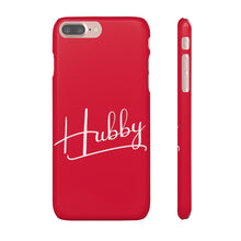 Load image into Gallery viewer, &quot;Hubby&quot; Snap Case Red
