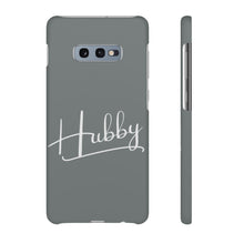 Load image into Gallery viewer, &quot;Hubby&quot; Snap Case- Gray
