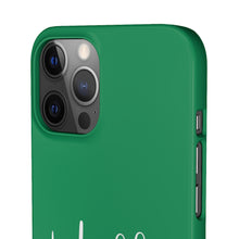 Load image into Gallery viewer, &quot;Hubby&quot; Snap Case Green
