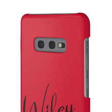 Load image into Gallery viewer, &quot;Wifey&quot; Snap Case Red
