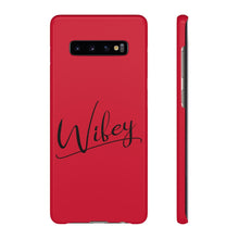 Load image into Gallery viewer, &quot;Wifey&quot; Snap Case Red
