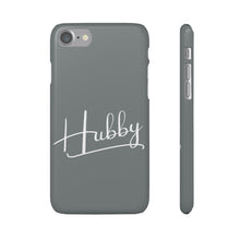 Load image into Gallery viewer, &quot;Hubby&quot; Snap Case- Gray
