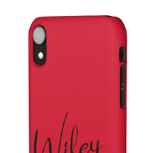 Load image into Gallery viewer, &quot;Wifey&quot; Snap Case Red
