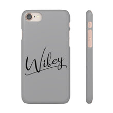 Load image into Gallery viewer, &quot;Wifey&quot; Snap Case Gray
