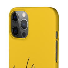 Load image into Gallery viewer, &quot;Wifey&quot; Snap Case Yellow
