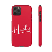 Load image into Gallery viewer, &quot;Hubby&quot; Snap Case Red
