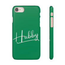 Load image into Gallery viewer, &quot;Hubby&quot; Snap Case Green
