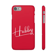 Load image into Gallery viewer, &quot;Hubby&quot; Snap Case Red
