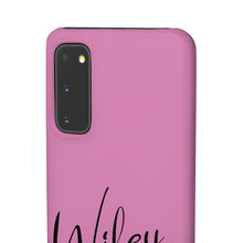 Load image into Gallery viewer, &quot;Wifey&quot; Snap Case Pink
