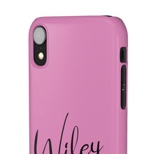 Load image into Gallery viewer, &quot;Wifey&quot; Snap Case Pink
