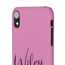 Load image into Gallery viewer, &quot;Wifey&quot; Snap Case Pink
