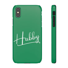 Load image into Gallery viewer, &quot;Hubby&quot; Snap Case Green
