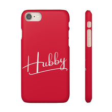 Load image into Gallery viewer, &quot;Hubby&quot; Snap Case Red
