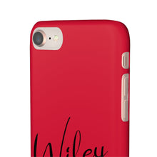 Load image into Gallery viewer, &quot;Wifey&quot; Snap Case Red
