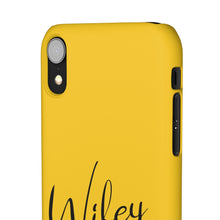 Load image into Gallery viewer, &quot;Wifey&quot; Snap Case Yellow
