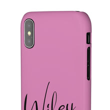 Load image into Gallery viewer, &quot;Wifey&quot; Snap Case Pink
