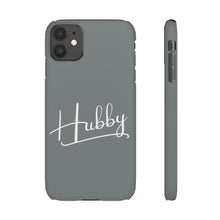 Load image into Gallery viewer, &quot;Hubby&quot; Snap Case- Gray
