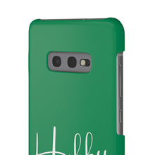 Load image into Gallery viewer, &quot;Hubby&quot; Snap Case Green
