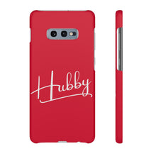 Load image into Gallery viewer, &quot;Hubby&quot; Snap Case Red
