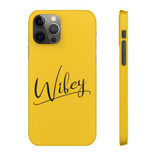 Load image into Gallery viewer, &quot;Wifey&quot; Snap Case Yellow
