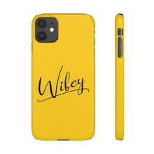 Load image into Gallery viewer, &quot;Wifey&quot; Snap Case Yellow
