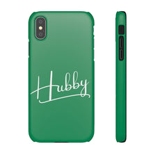 Load image into Gallery viewer, &quot;Hubby&quot; Snap Case Green
