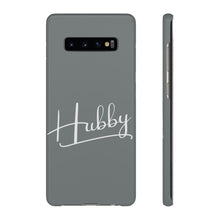 Load image into Gallery viewer, &quot;Hubby&quot; Snap Case- Gray
