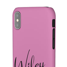 Load image into Gallery viewer, &quot;Wifey&quot; Snap Case Pink
