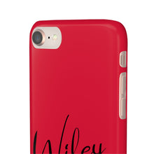 Load image into Gallery viewer, &quot;Wifey&quot; Snap Case Red
