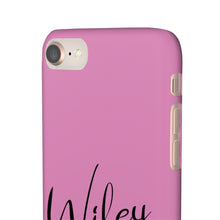 Load image into Gallery viewer, &quot;Wifey&quot; Snap Case Pink
