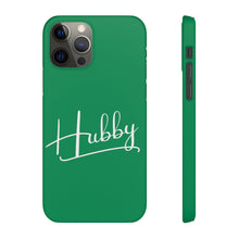 Load image into Gallery viewer, &quot;Hubby&quot; Snap Case Green
