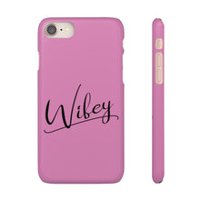 Load image into Gallery viewer, &quot;Wifey&quot; Snap Case Pink
