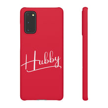 Load image into Gallery viewer, &quot;Hubby&quot; Snap Case Red
