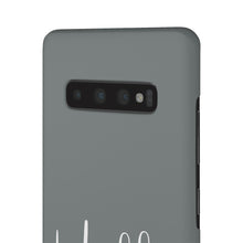 Load image into Gallery viewer, &quot;Hubby&quot; Snap Case- Gray
