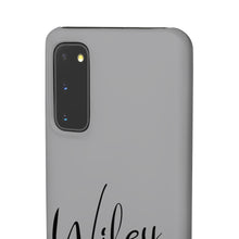 Load image into Gallery viewer, &quot;Wifey&quot; Snap Case Gray
