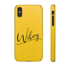 Load image into Gallery viewer, &quot;Wifey&quot; Snap Case Yellow
