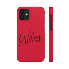 Load image into Gallery viewer, &quot;Wifey&quot; Snap Case Red
