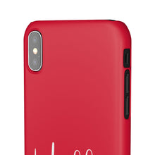 Load image into Gallery viewer, &quot;Hubby&quot; Snap Case Red
