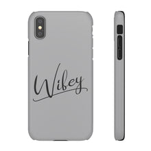 Load image into Gallery viewer, &quot;Wifey&quot; Snap Case Gray
