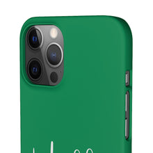 Load image into Gallery viewer, &quot;Hubby&quot; Snap Case Green
