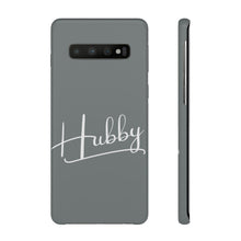 Load image into Gallery viewer, &quot;Hubby&quot; Snap Case- Gray
