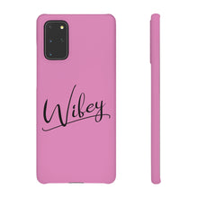 Load image into Gallery viewer, &quot;Wifey&quot; Snap Case Pink
