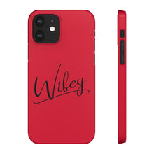 Load image into Gallery viewer, &quot;Wifey&quot; Snap Case Red
