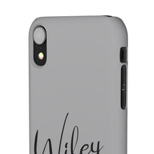 Load image into Gallery viewer, &quot;Wifey&quot; Snap Case Gray
