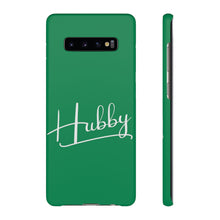 Load image into Gallery viewer, &quot;Hubby&quot; Snap Case Green
